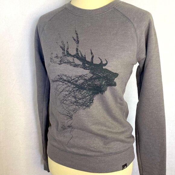 THE NORTH FACE DEER GRAPHIC SWEATSHIRT - Picture 4 of 7